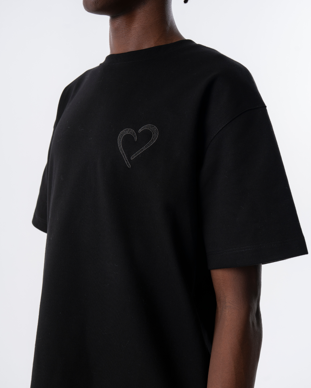 Heavyweight T-Shirt med Special Dark Grey Logo