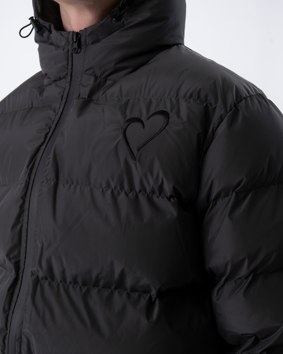 Springjacket with Heart - Grey