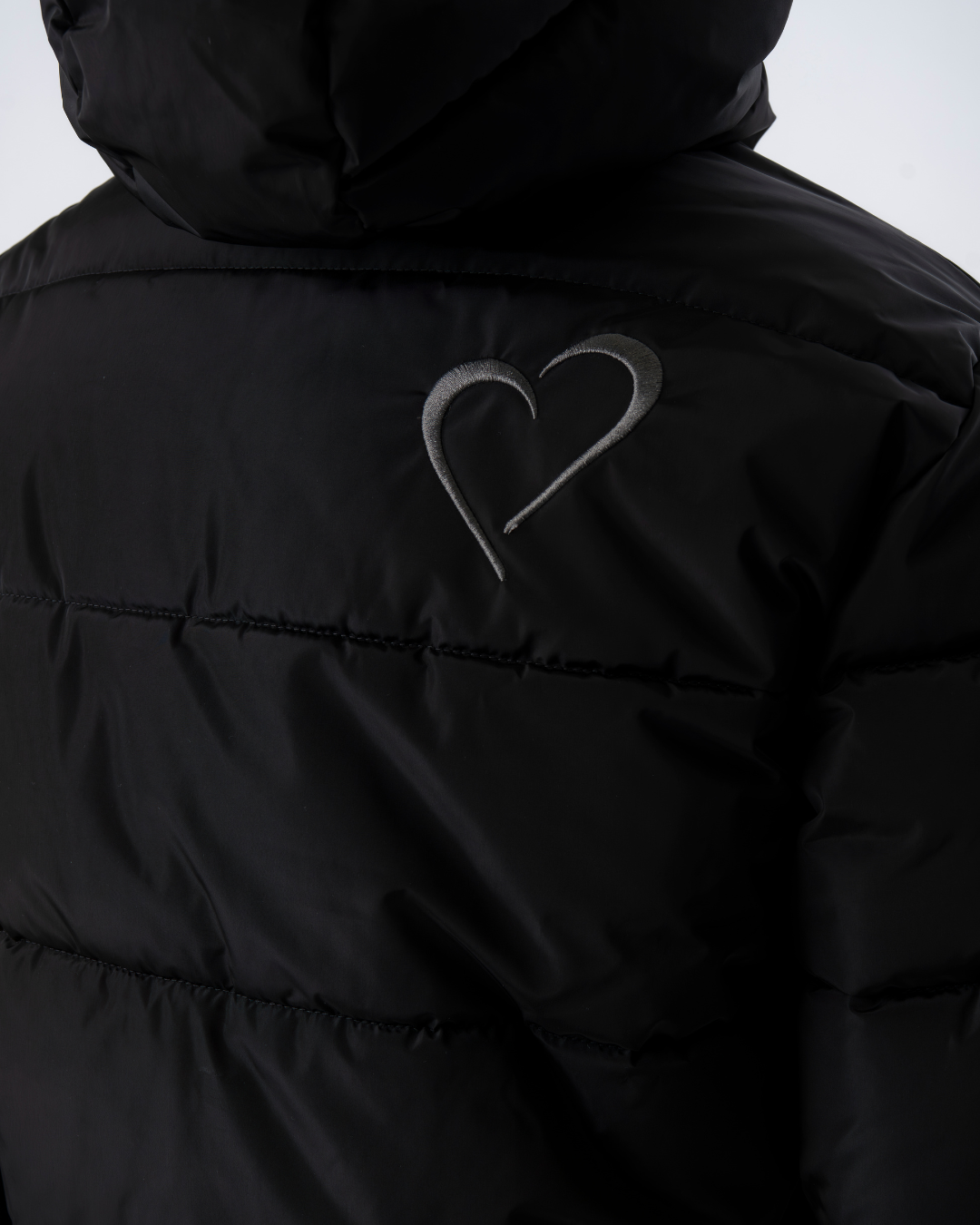 Springjacket with Heart - Black