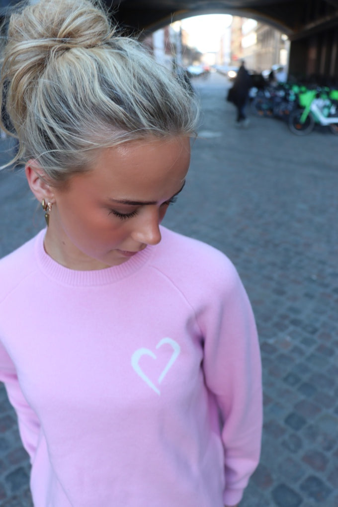 Womens Soft Knit Sweater - Pink