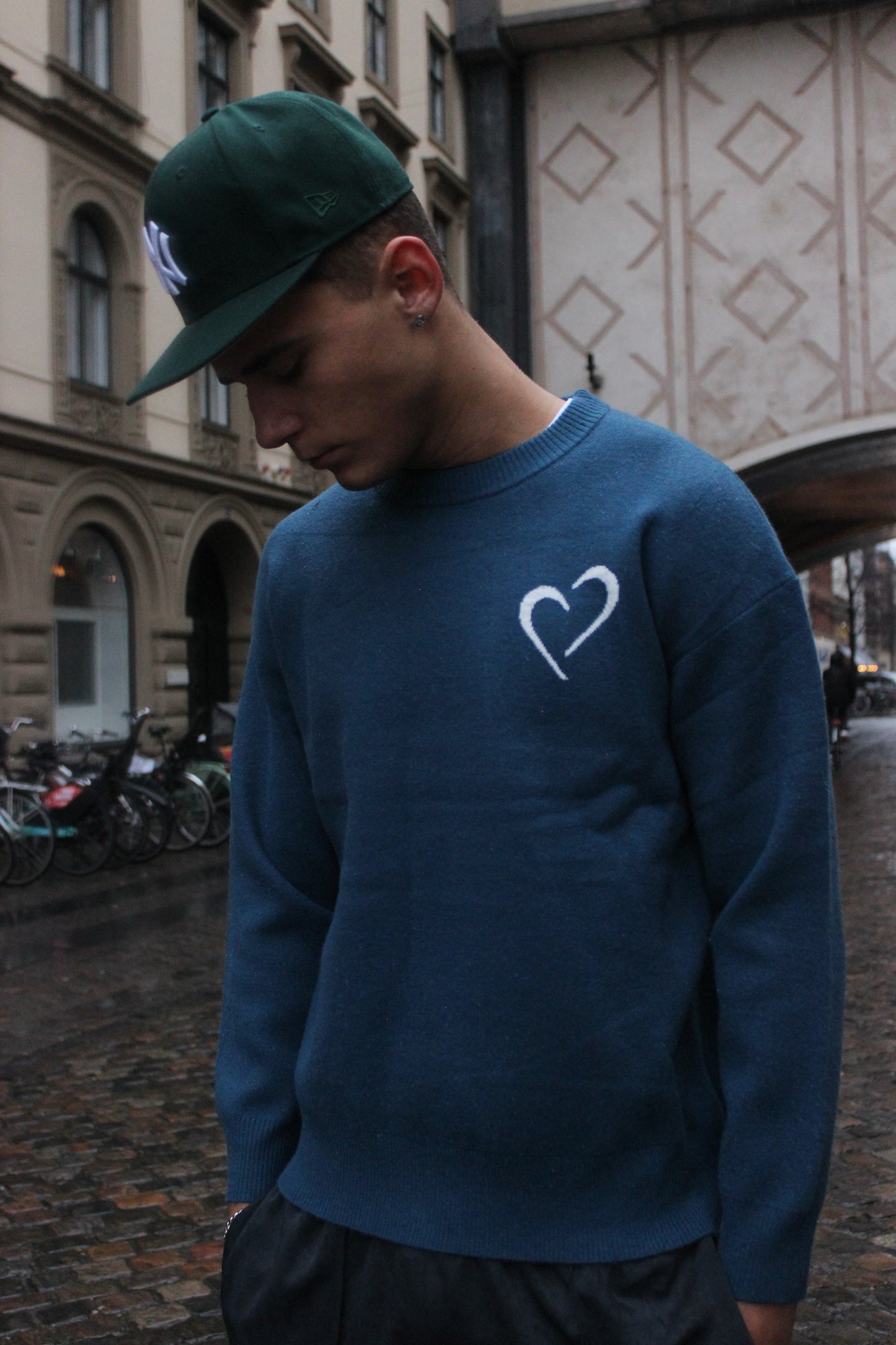 Soft Knit Sweater - Blue