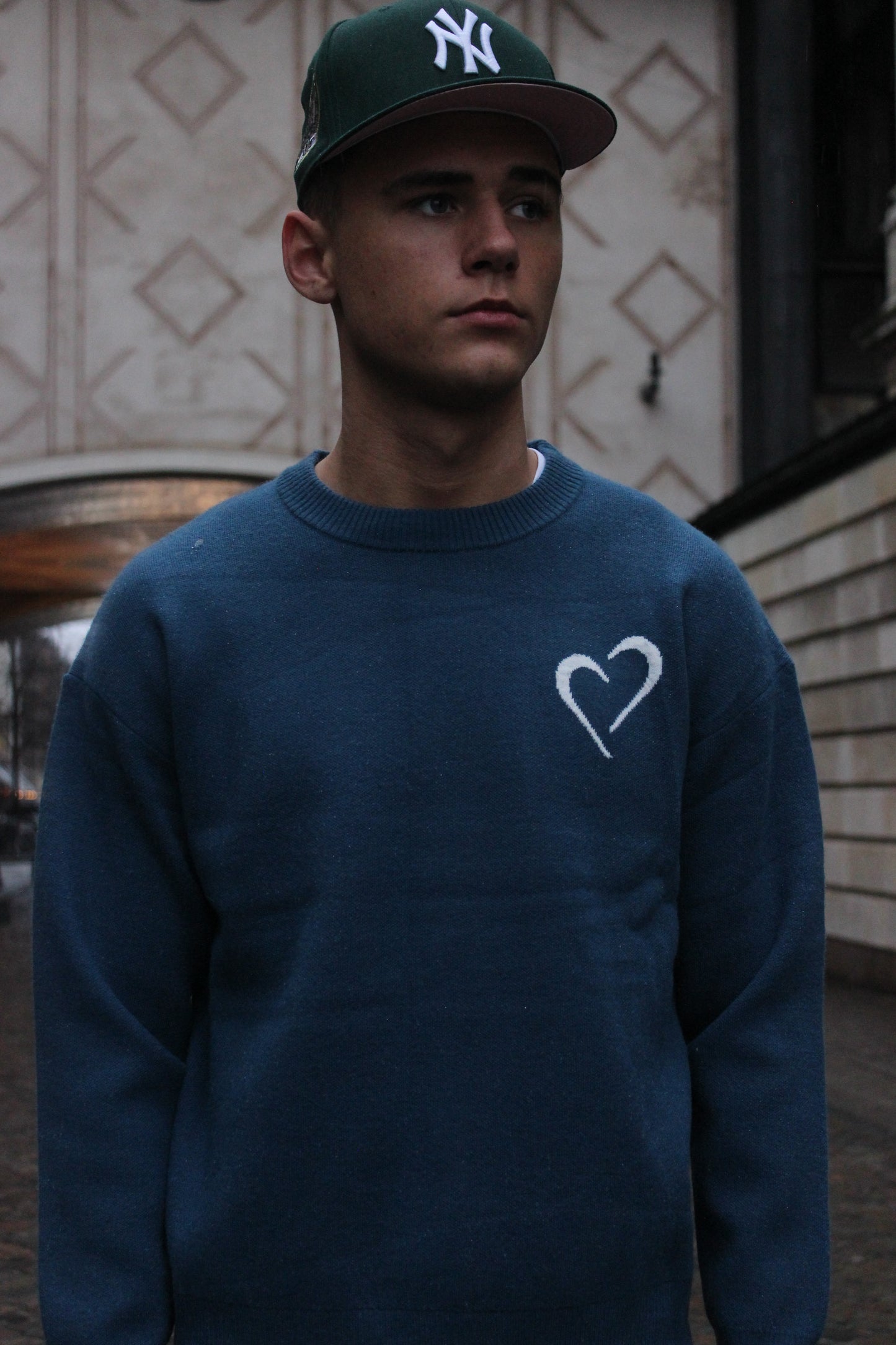 Soft Knit Sweater - Blue