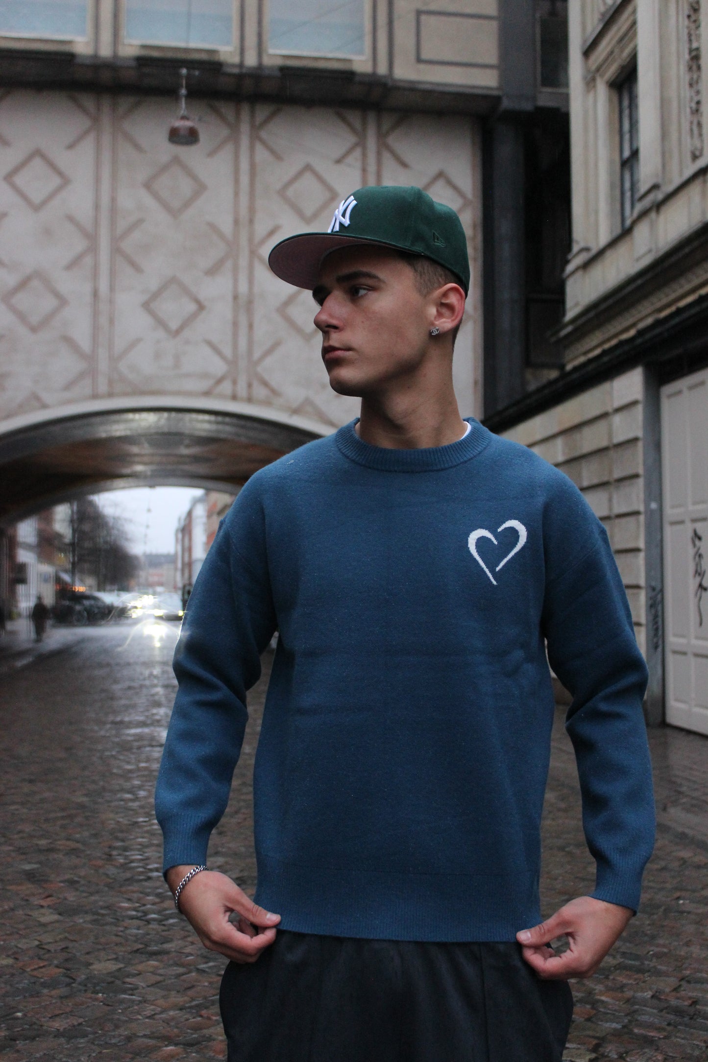 Soft Knit Sweater - Blue