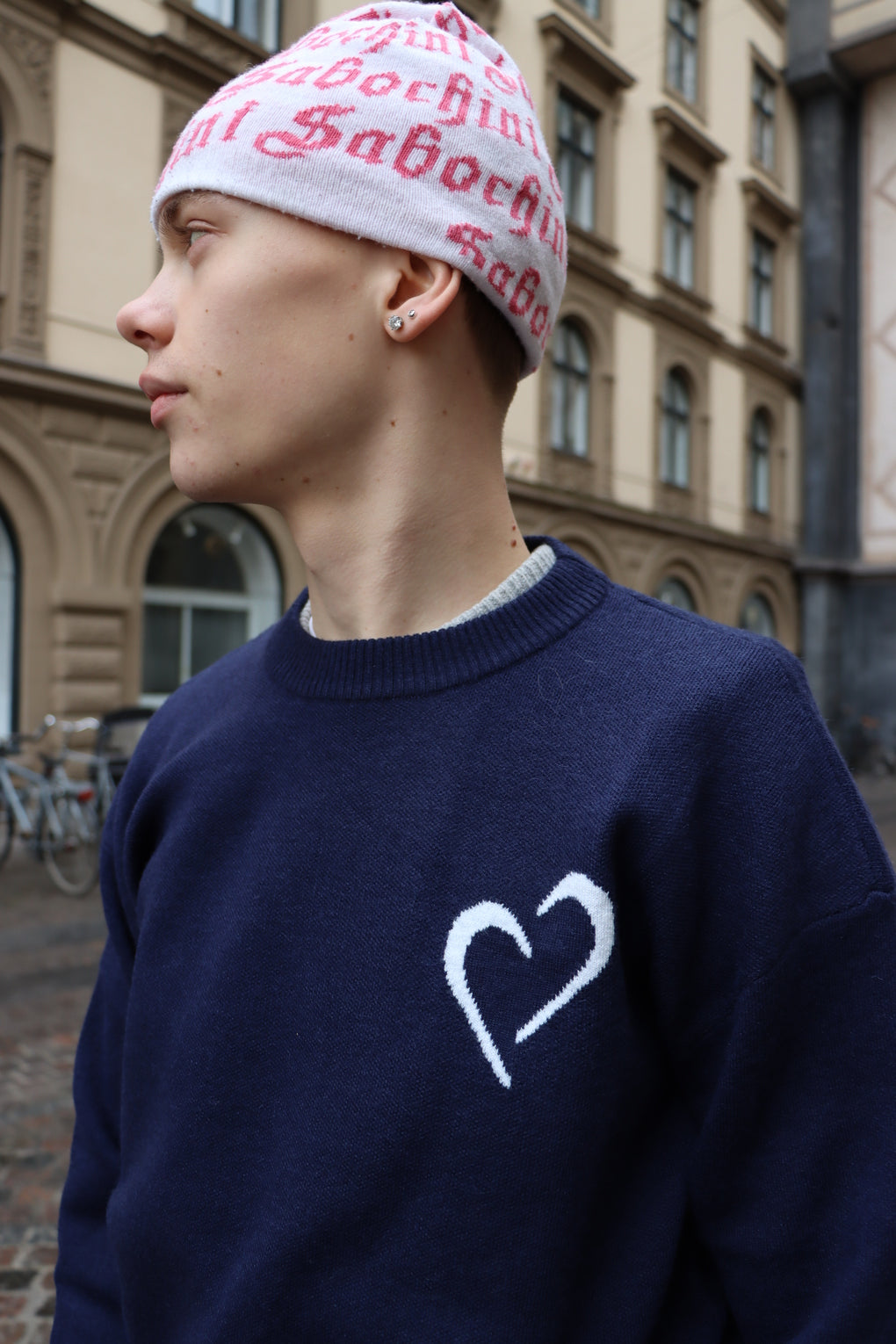 Soft Knit Sweater - Dark Blue