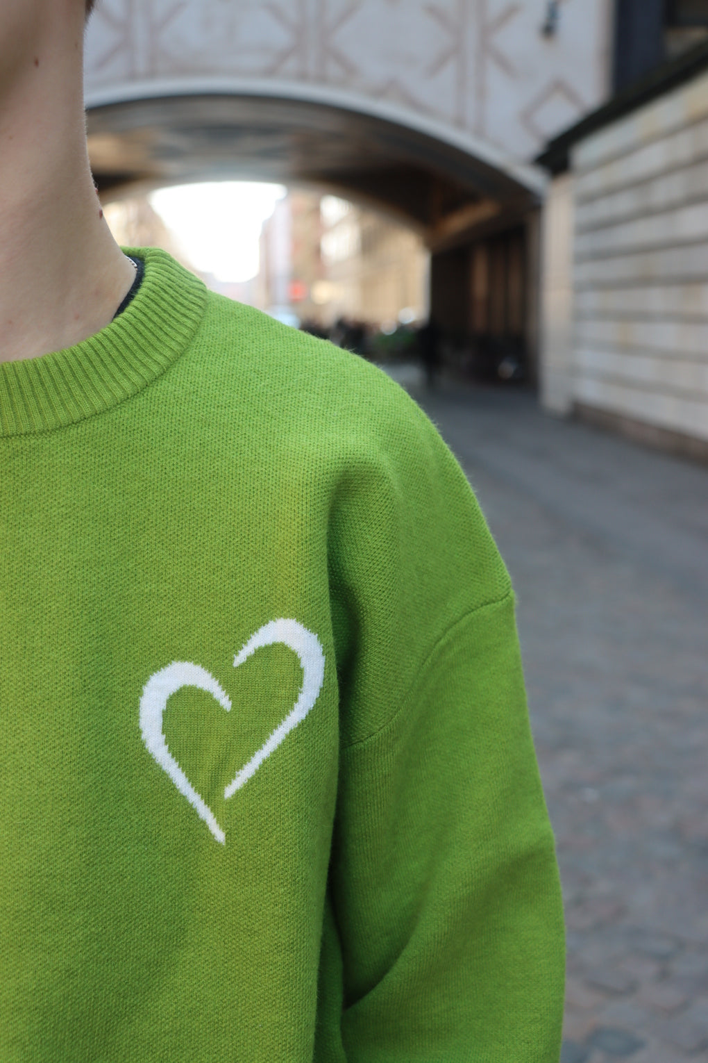 Soft Knit Sweater - Green