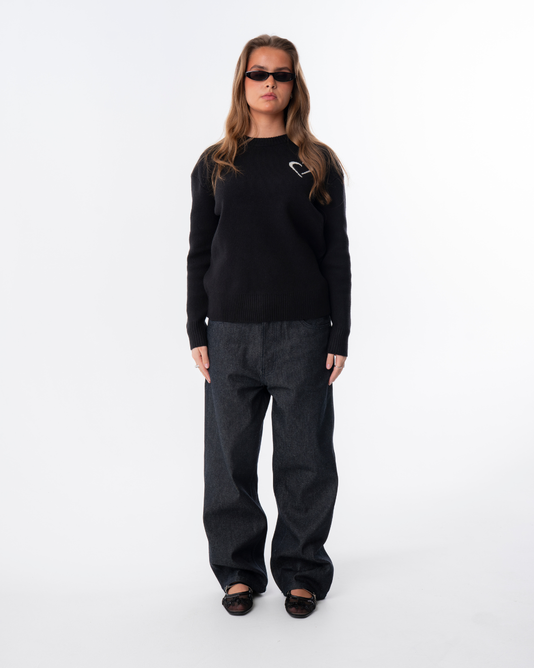 Soft Knit Sweater - Black