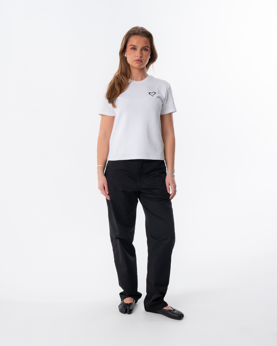 Womens Heavyweight T Shirt - White