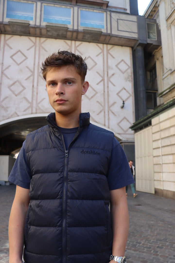 Vest with Logo - Dark Blue