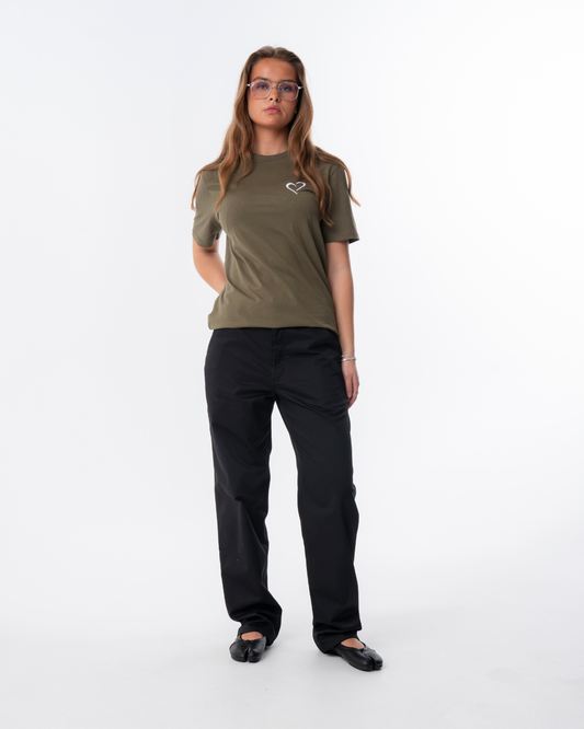 Womens Straight Jeans - Black