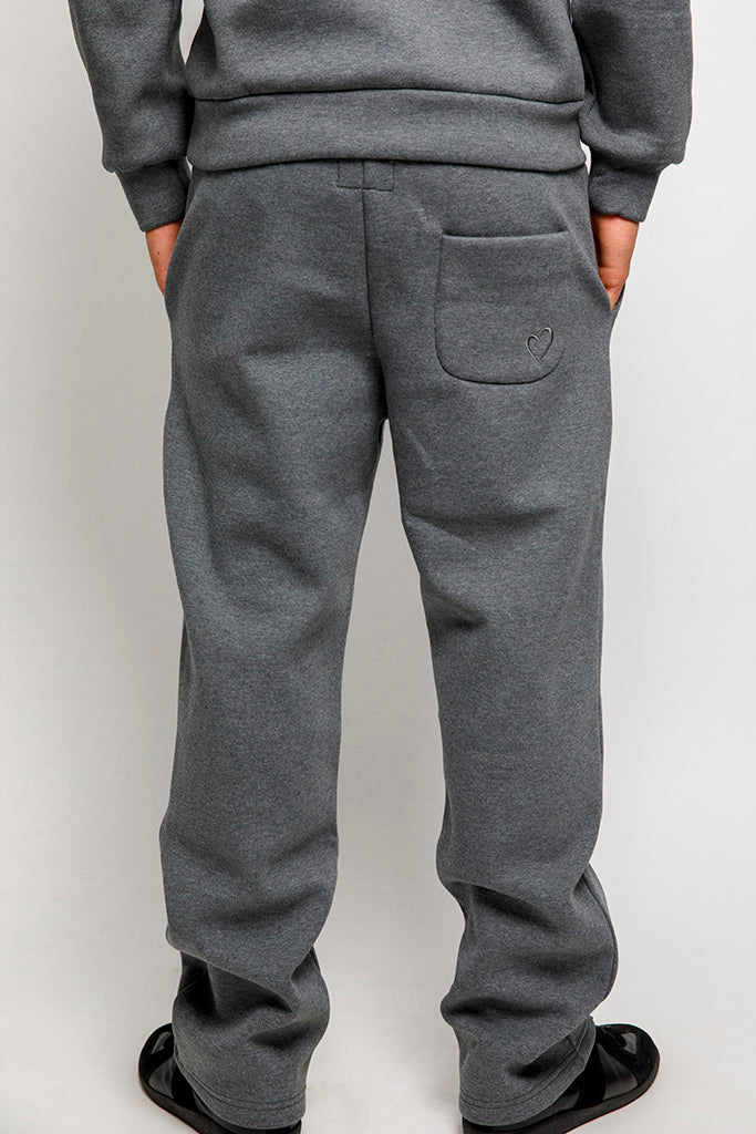 Cloud One-Pocket Jogging Pants - Dark Grey