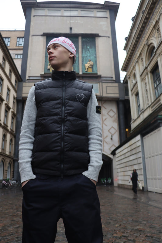 Vest with Heart - Black